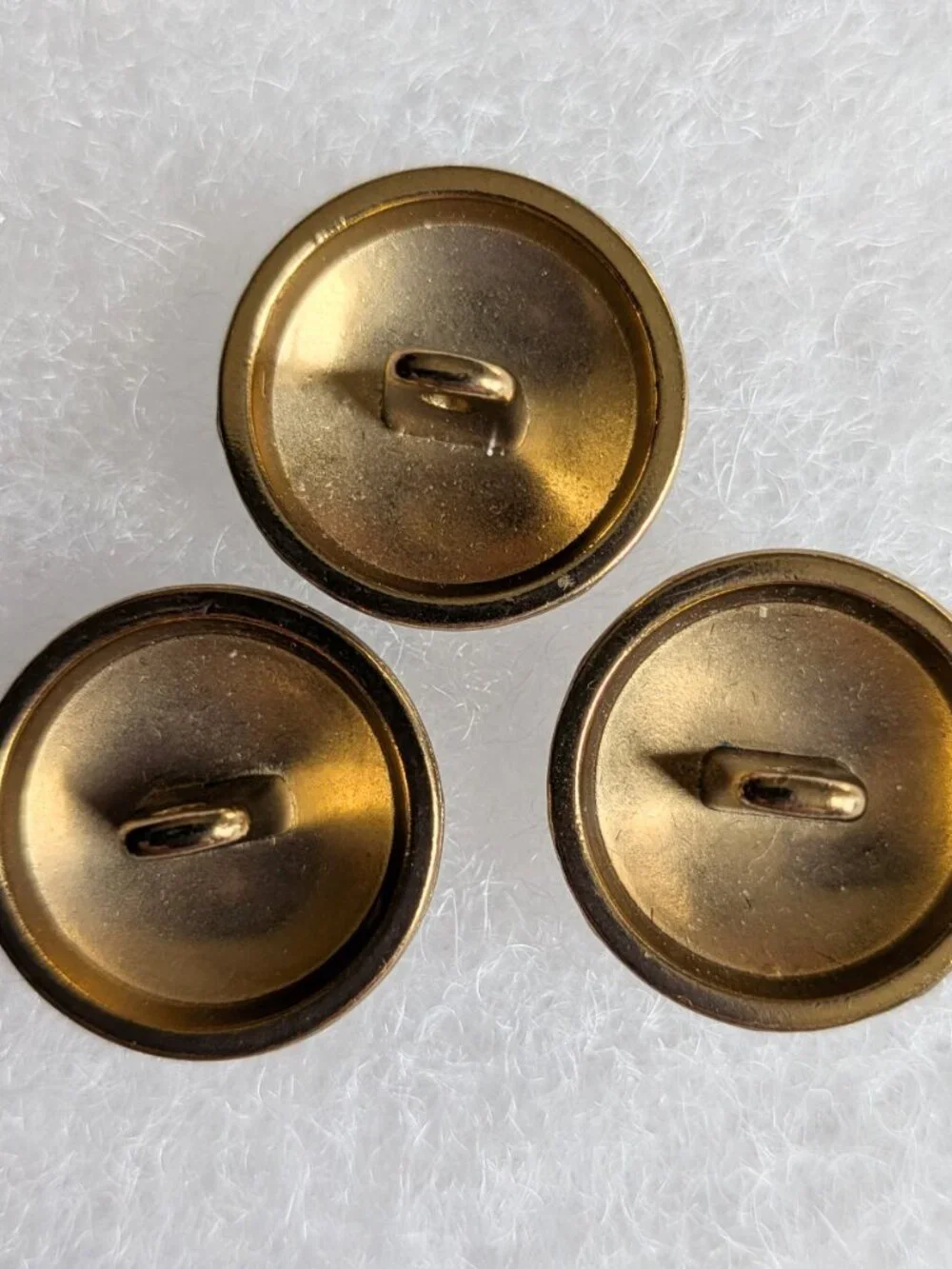 3 Vintage Lauren Ralph Lauren Buttons Unicorn Lion Crest Gold Tone Womens Blazer